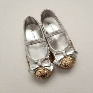L'amour Gold Mary Jane's Toddler